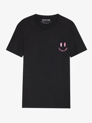 T-shirt z nadrukiem YOURTURN