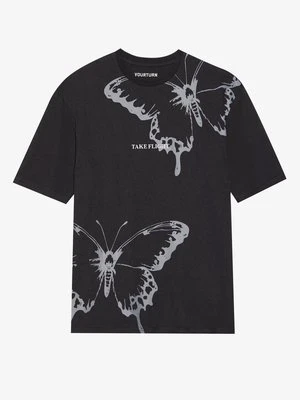 T-shirt z nadrukiem YOURTURN