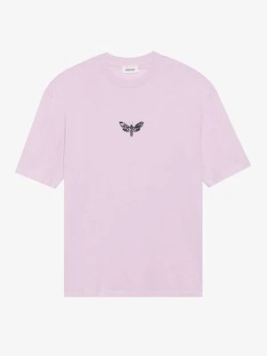 Zdjęcie produktu T-shirt z nadrukiem YOURTURN liliowy