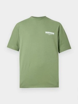 T-shirt z nadrukiem YOURTURN jasnozielony