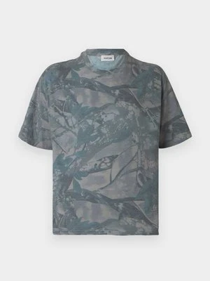 T-shirt z nadrukiem YOURTURN szary