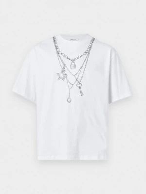 T-shirt z nadrukiem YOURTURN By Zalando biały