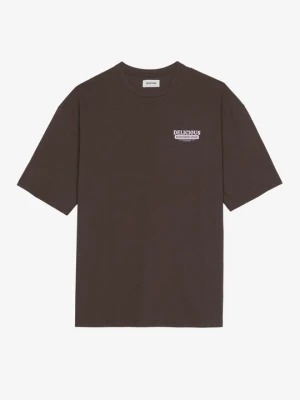 T-shirt z nadrukiem YOURTURN By Zalando brązowy