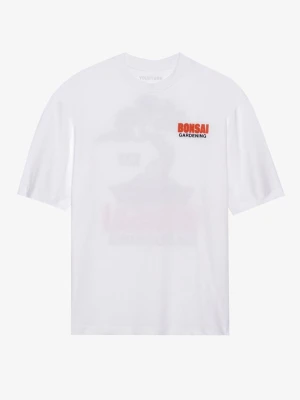 T-shirt z nadrukiem YOURTURN By Zalando biały