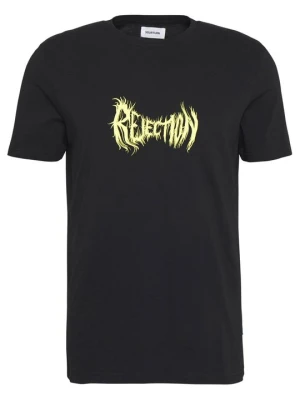 T-shirt z nadrukiem YOURTURN By Zalando czarny