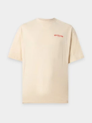 T-shirt z nadrukiem YOURTURN By Zalando piaskowy