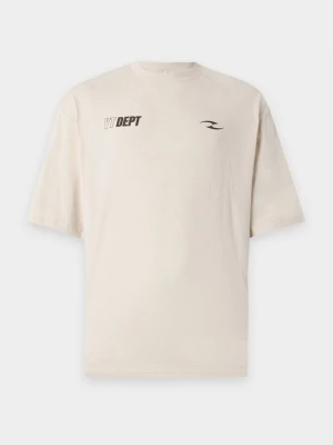T-shirt z nadrukiem YOURTURN By Zalando piaskowy