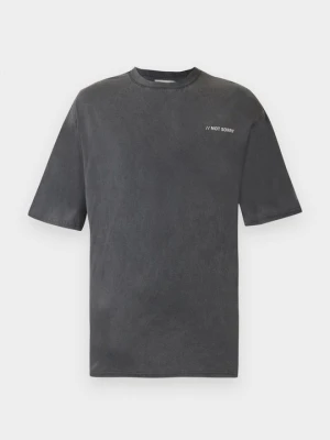 T-shirt z nadrukiem YOURTURN By Zalando ciemnoszary