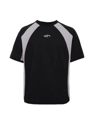 T-shirt z nadrukiem YOURTURN czarny
