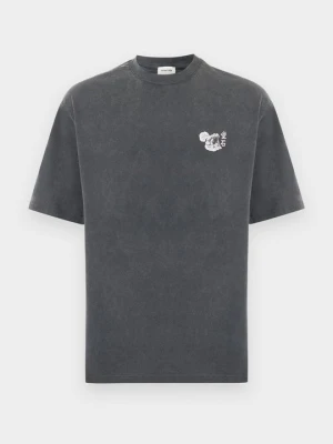 T-shirt z nadrukiem YOURTURN By Zalando czarny