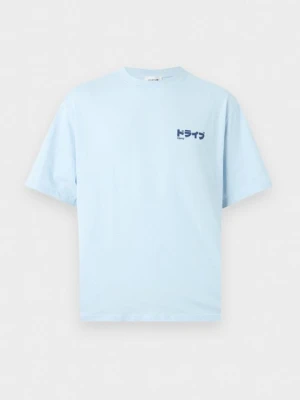 T-shirt z nadrukiem YOURTURN jasnoniebieski