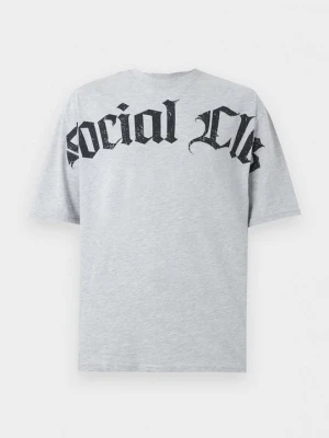 T-shirt z nadrukiem YOURTURN By Zalando jasnoszary melanż