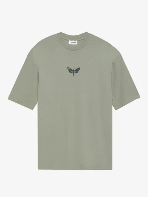 T-shirt z nadrukiem YOURTURN jasnozielony