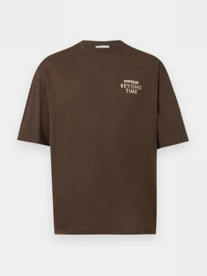 T-shirt z nadrukiem YOURTURN By Zalando khaki