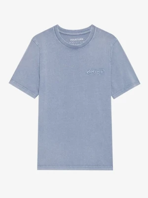 T-shirt z nadrukiem YOURTURN By Zalando niebieski