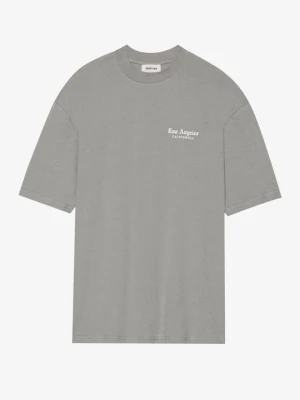 T-shirt z nadrukiem YOURTURN szary
