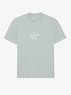 T-shirt z nadrukiem YOURTURN szary