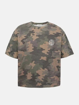 T-shirt z nadrukiem YOURTURN zielony
