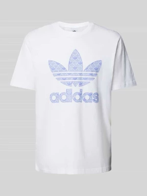 T-shirt z nadrukiem z logo adidas Originals