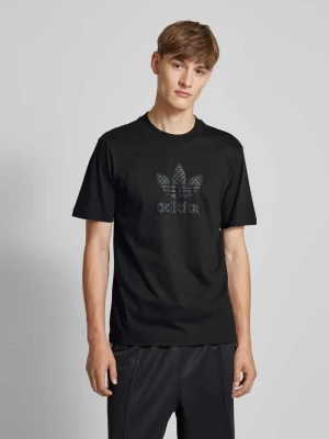 T-shirt z nadrukiem z logo adidas Originals