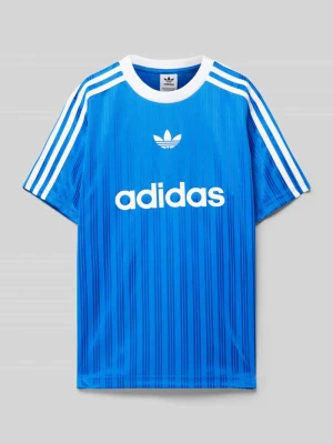 T-shirt z nadrukiem z logo adidas Originals