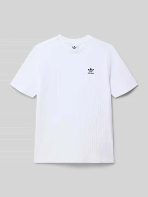 T-shirt z nadrukiem z logo adidas Originals