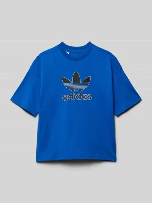 T-shirt z nadrukiem z logo adidas Originals