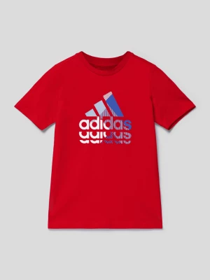 T-shirt z nadrukiem z logo ADIDAS SPORTSWEAR