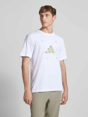 T-shirt z nadrukiem z logo Adidas Training