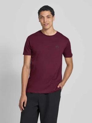 T-shirt z nadrukiem z logo alpha industries