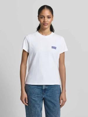 T-shirt z nadrukiem z logo American vintage