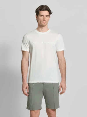 t-shirt z nadrukiem z logo Antony Morato