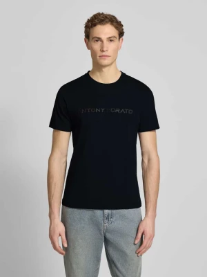 t-shirt z nadrukiem z logo Antony Morato
