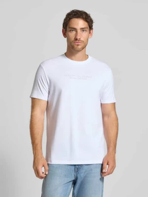 T-shirt z nadrukiem z logo Armani Exchange