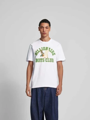 T-shirt z nadrukiem z logo Billionaire Boys Club Biały