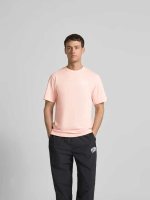 T-shirt z nadrukiem z logo Billionaire Boys Club Jasnoróżowy
