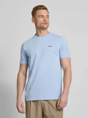T-shirt z nadrukiem z logo BOSS Green