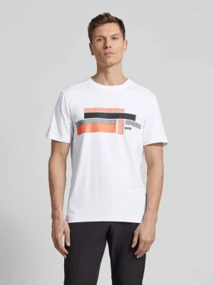 T-shirt z nadrukiem z logo BOSS Green