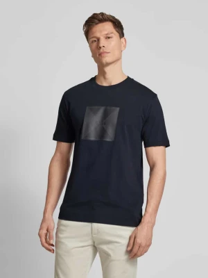 T-shirt z nadrukiem z logo BOSS Green