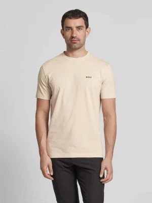 T-shirt z nadrukiem z logo BOSS Green
