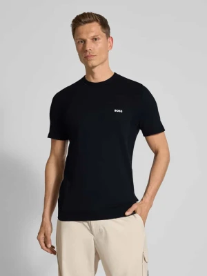 T-shirt z nadrukiem z logo BOSS Green