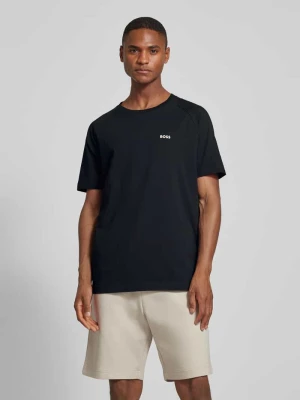 T-shirt z nadrukiem z logo BOSS Green