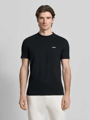 T-shirt z nadrukiem z logo BOSS Green