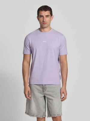 T-shirt z nadrukiem z logo Boss Orange