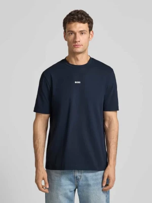 T-shirt z nadrukiem z logo Boss Orange