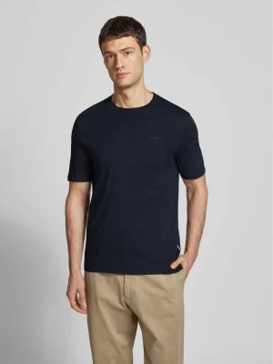 T-shirt z nadrukiem z logo Bugatti