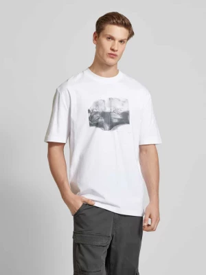 T-shirt z nadrukiem z logo Calvin Klein Jeans