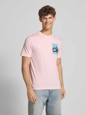 T-shirt z nadrukiem z logo Calvin Klein Jeans