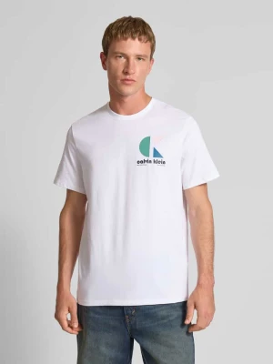 T-shirt z nadrukiem z logo Calvin Klein Jeans