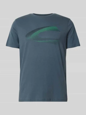 T-shirt z nadrukiem z logo camel active
